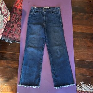 Joes high rise, wide leg, cropped jeans. 26